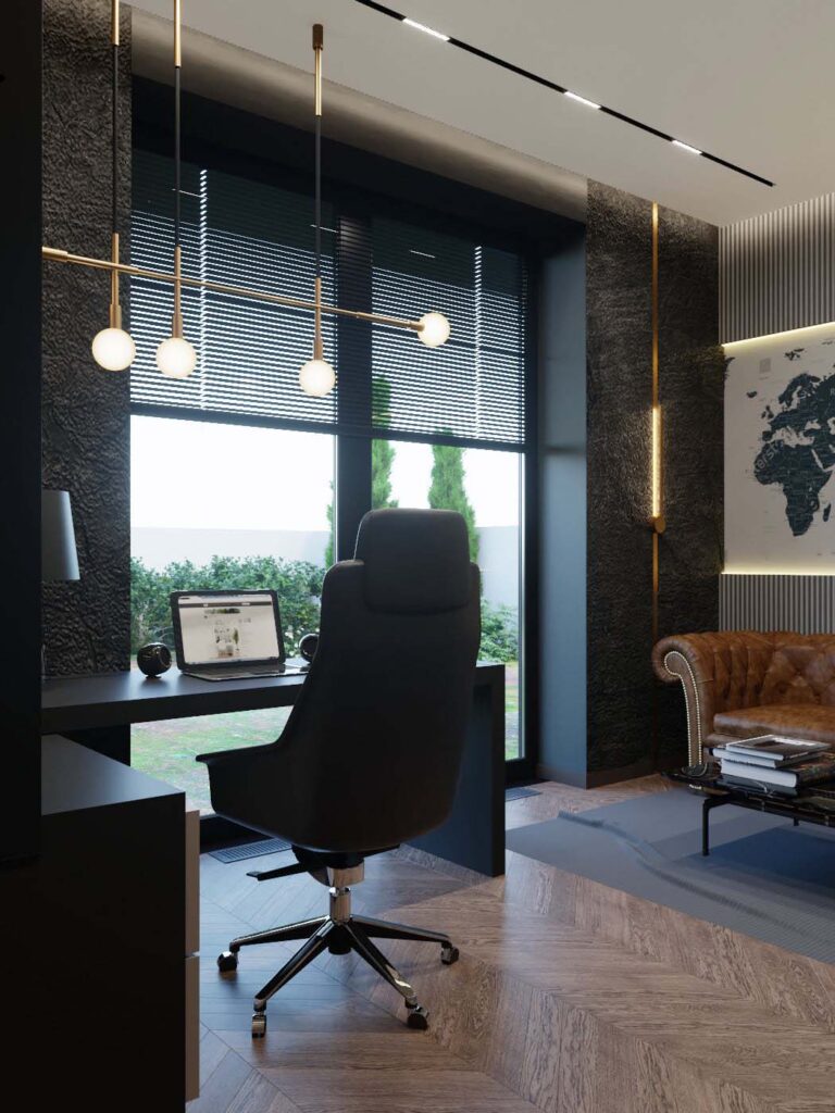 Дизайн интерьера дома в Симферополе Витта групп vitta group