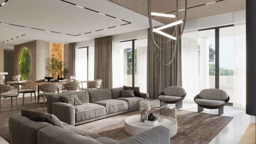 Дизайн интерьера апартаментов в Крыму Витта групп vitta group