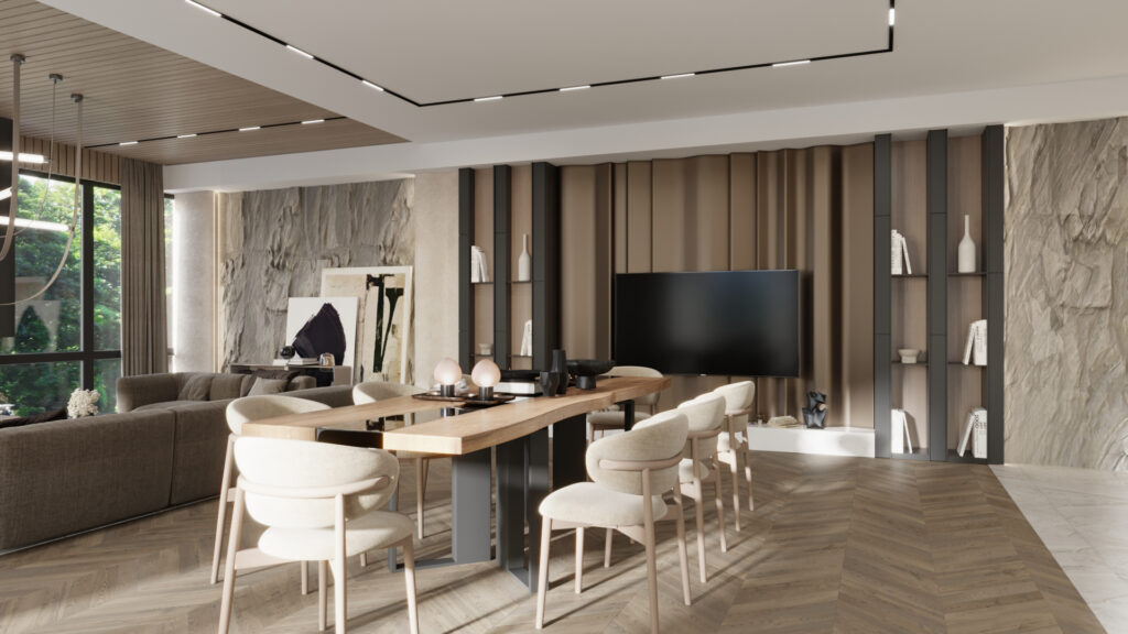 Дизайн интерьера апартаментов в Крыму Витта групп vitta group