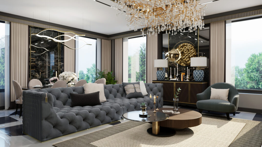 Дизайн интерьера квартиры в Крыму Витта групп vitta group