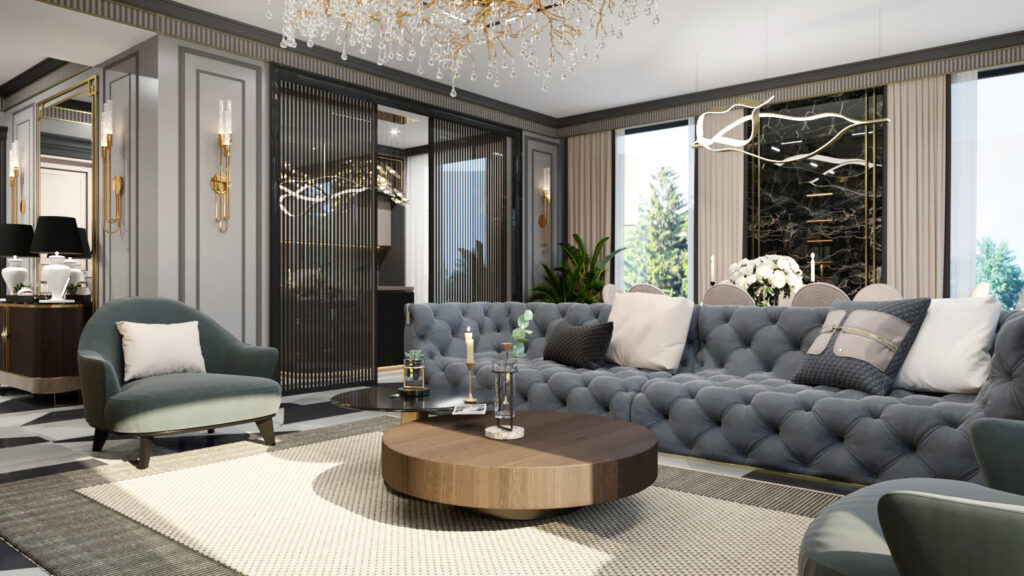 Дизайн интерьера квартиры в Крыму Витта групп vitta group