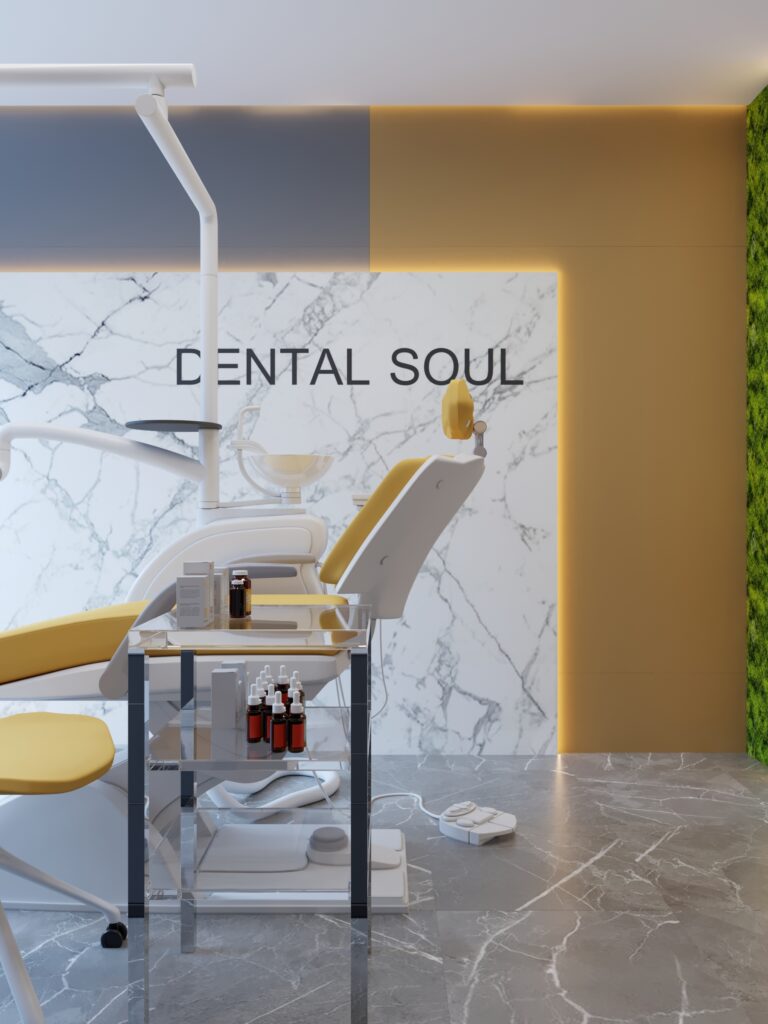 Дизайн интерьера стоматологической клиники в Крыму Витта групп vitta group